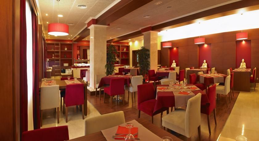 ホテル Sahara Nubia Gobi Ses Cadenes エクステリア 写真 Interior of a restaurant